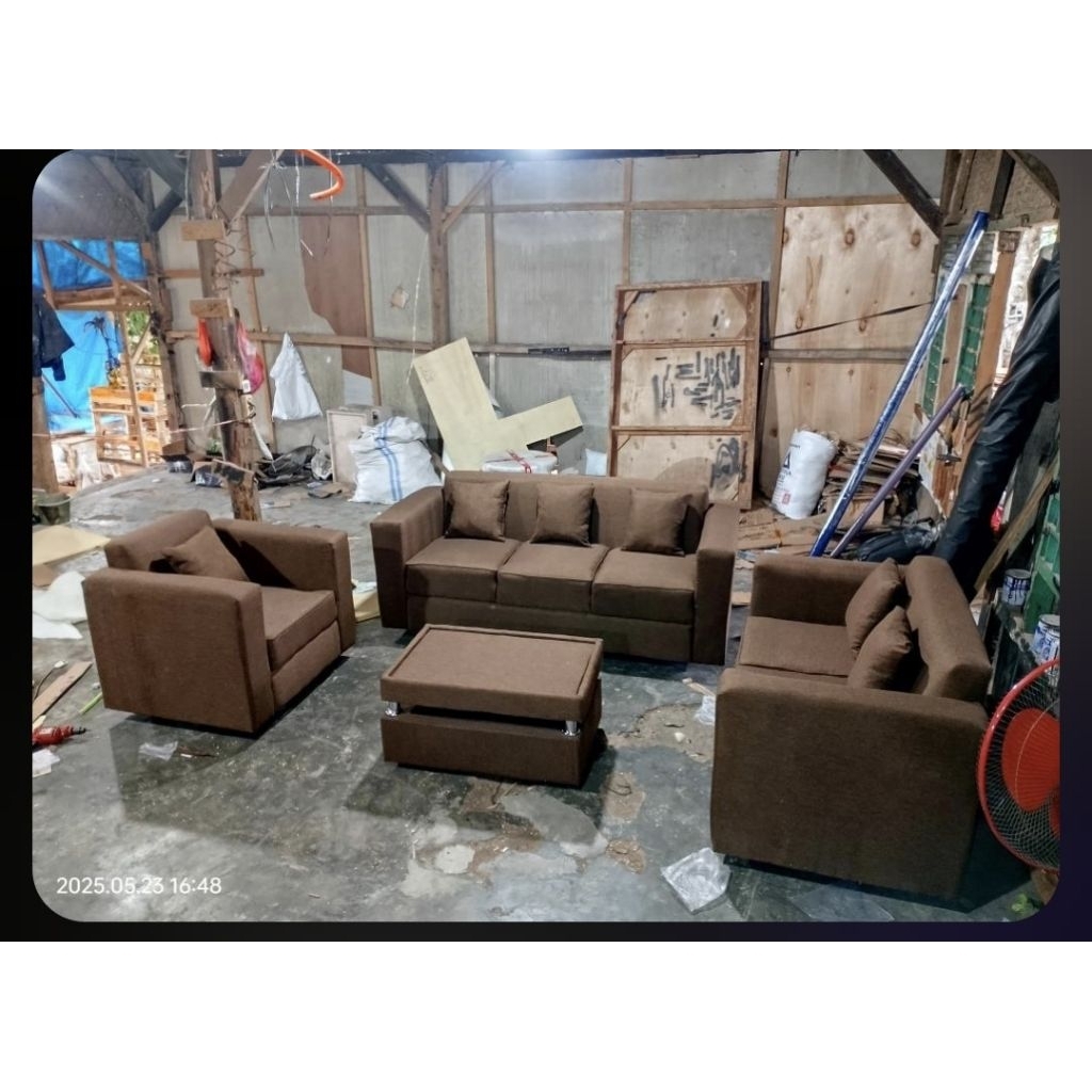 sofa retro 321 promo cream