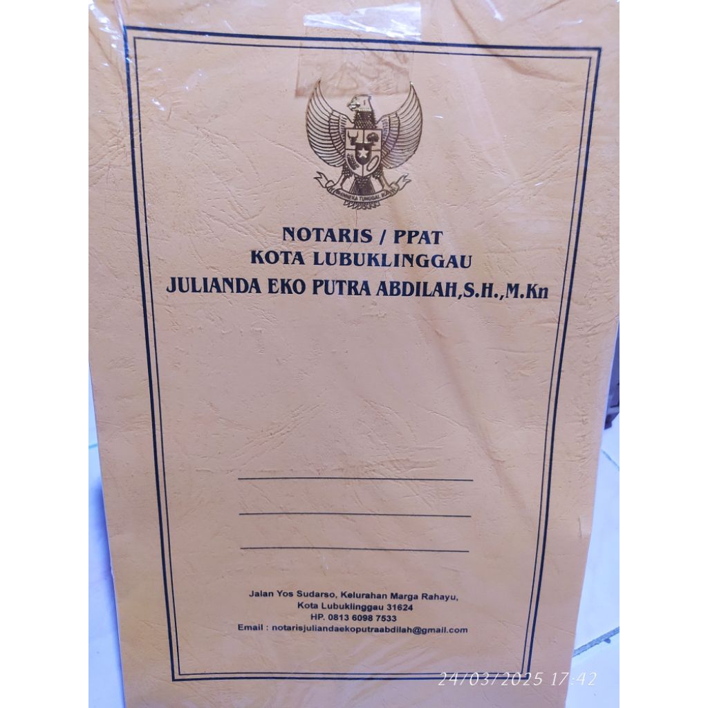 

Map Berkas /Map Folder/Map kantor