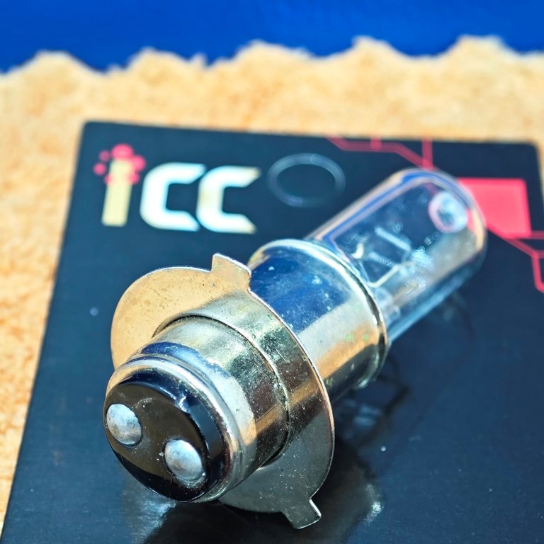 TERMURAH BOHLAM HALOGEN ICC K3 kaki 3 12v 25/25w 25/35 gl 100 supra x xx max tiger old new glpro hv 