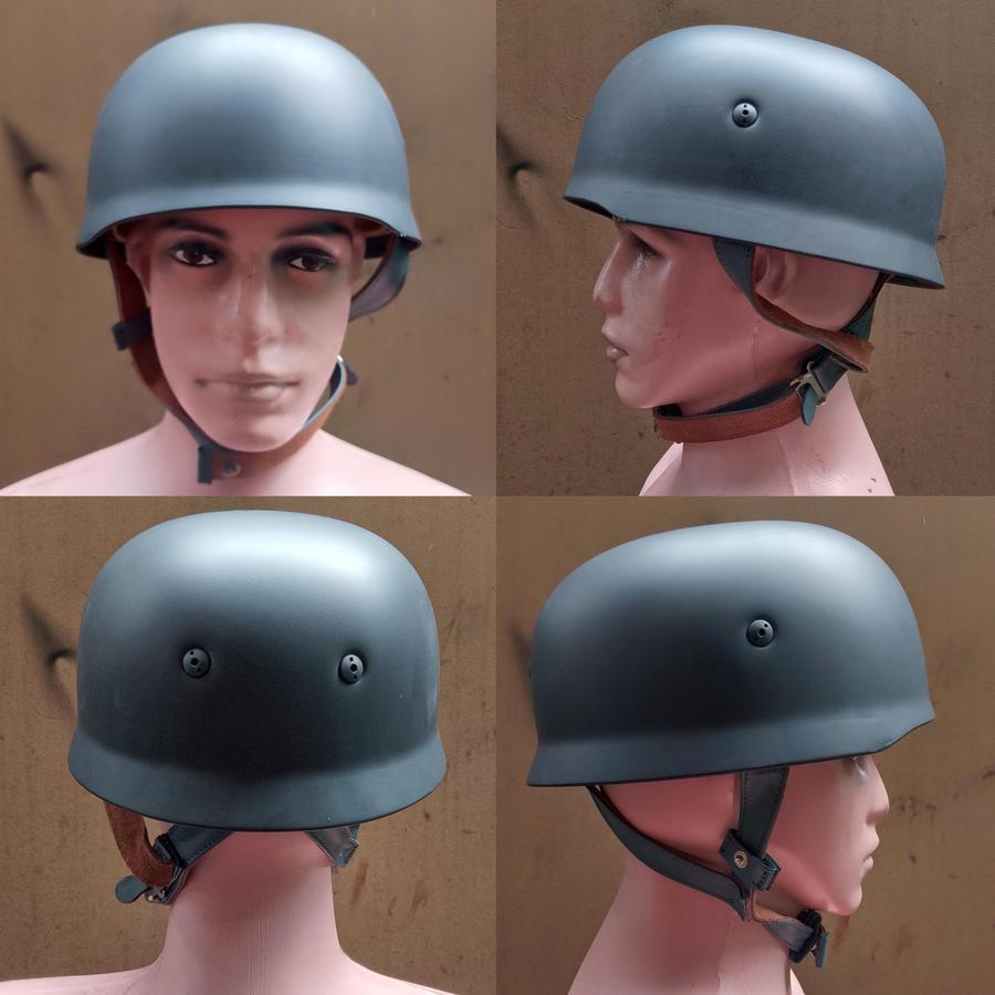 Helm M38 Stahlhelm Fallschrimajeger German WW2 Fullmetal Impor Reproduction