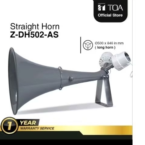 corong speaker  Toa120watt ZDH502 ZH662MD Straight horn speaker