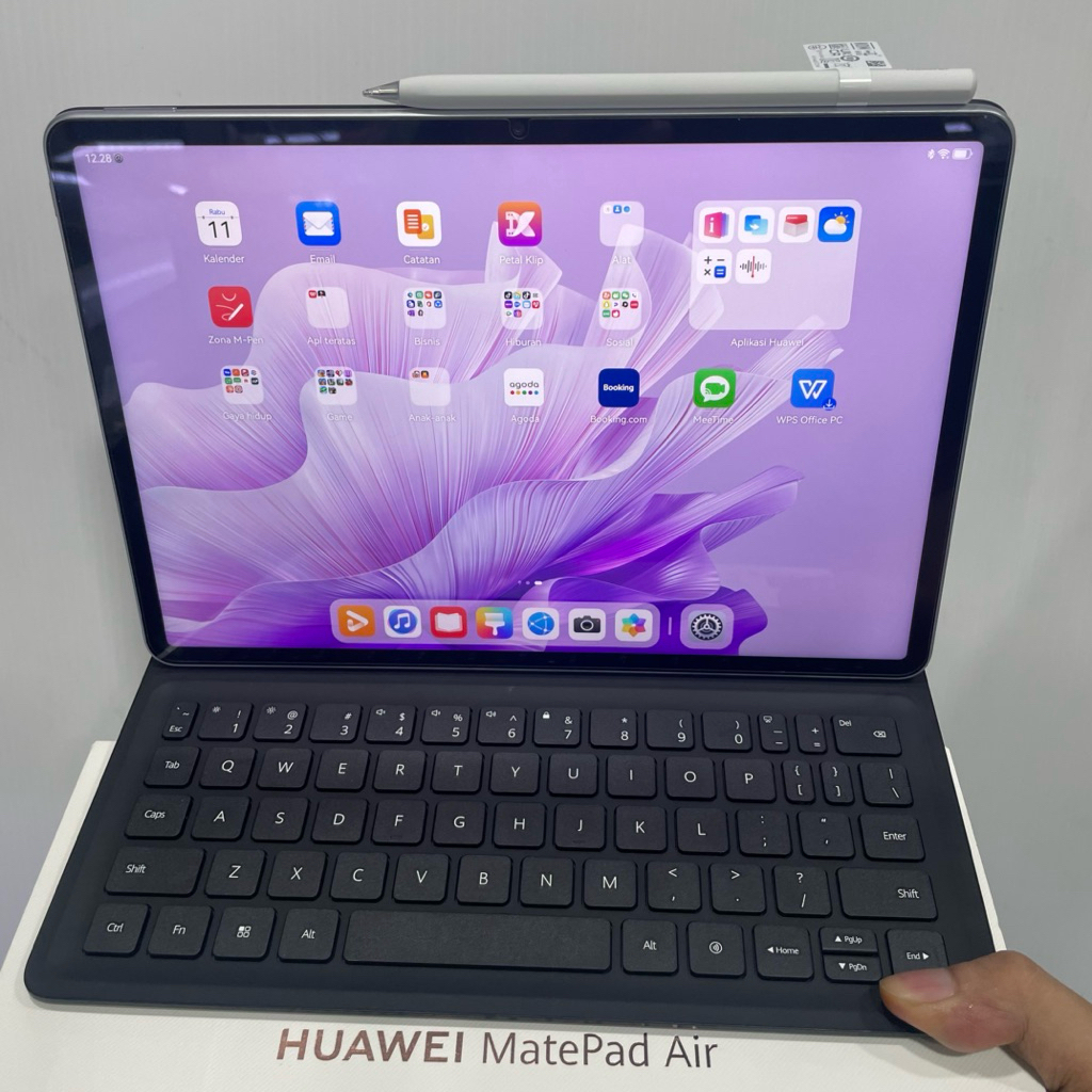 huawei matepad air 8/128gb second bekas pemakaian terawat mulus fullset original