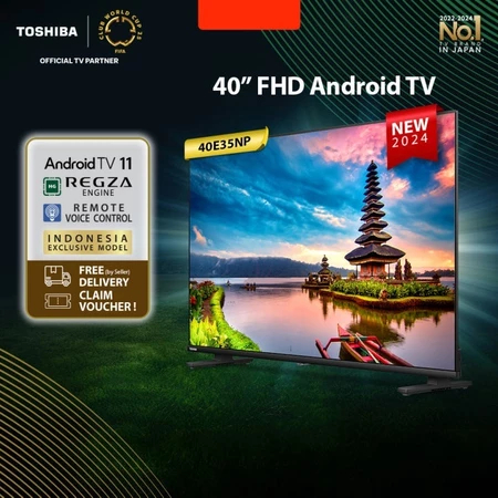 [KARGO] Toshiba 40 inch Android Smart TV Digital TV FHD | Android TV | 40E35NP | 40E35 | NETFLIX/You