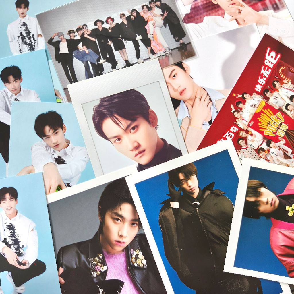 INTO1 OFFICIAL PHOTOCARD POSTCARD  ZHOU KEYU LIN MO ZHANG JIAYUAN [ BACA DESKRIPSI ]