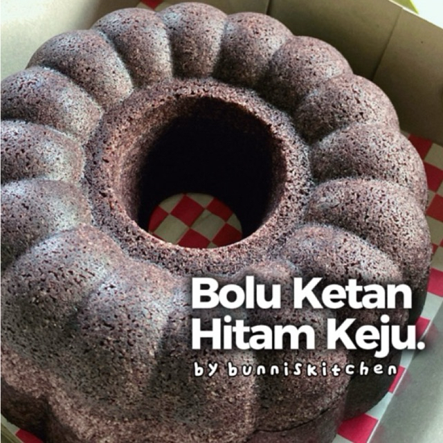 

Bolu Ketan Hitam Keju Bunniskitchen PO 1 Hari