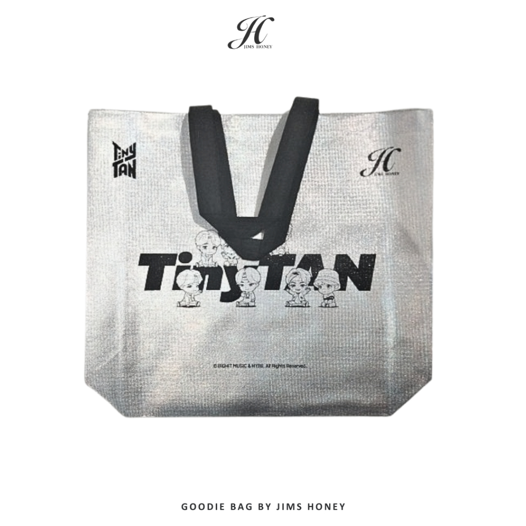 

JIMS HONEY - Goodie Bag TinyTan - Shopping Bag - Tas Belanja Spunbound 44,5 x 35 cm x 9,5 cm