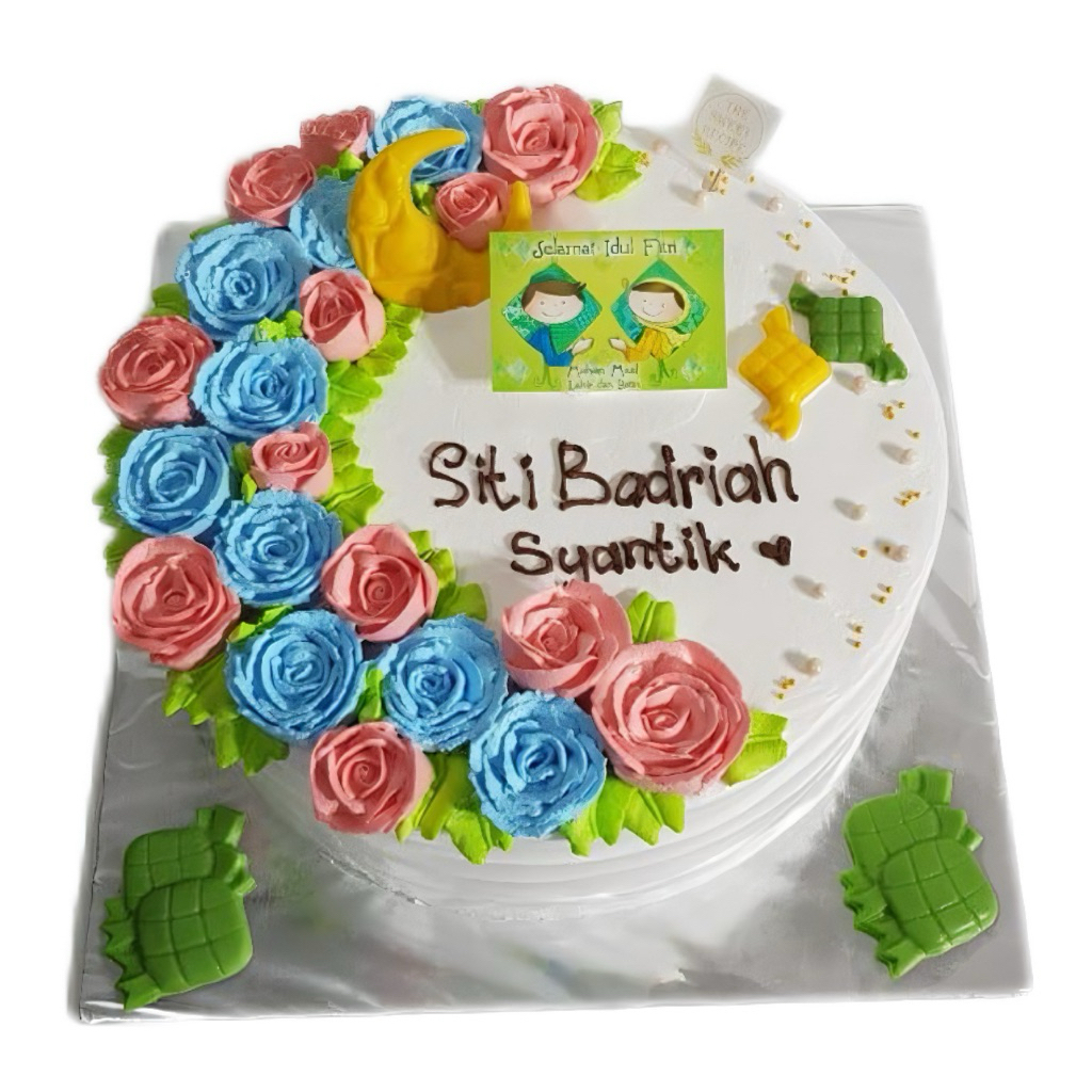 

Cake Bunga Idul Fitri