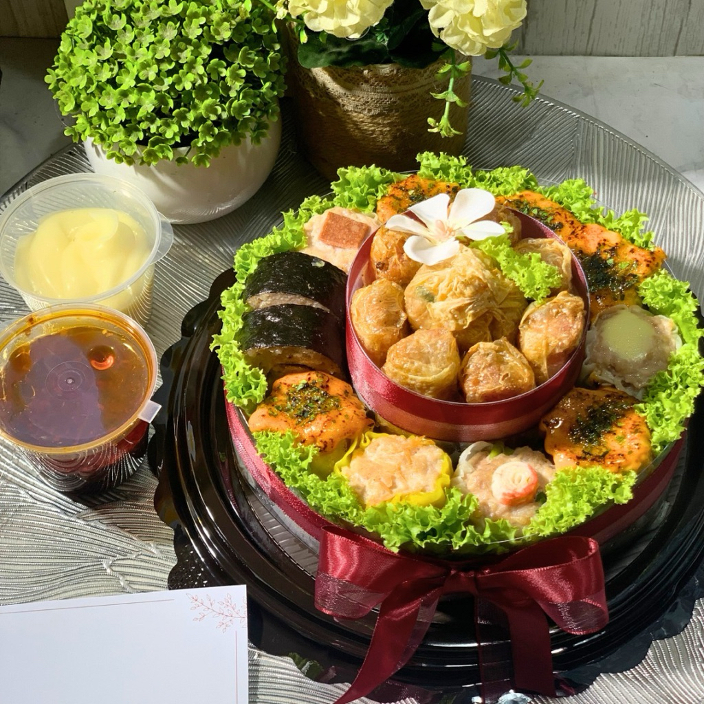 

DimsumCake mix topping mentai