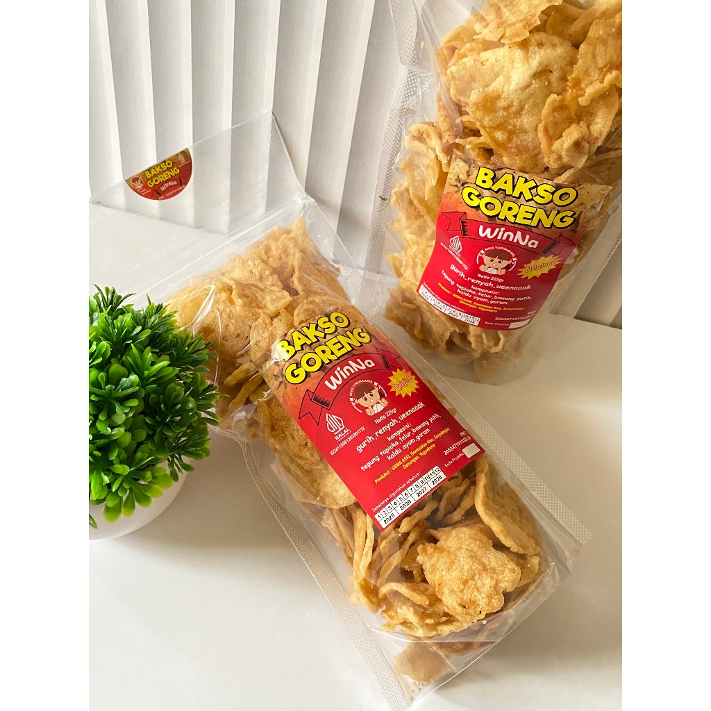 

Keripik Bakso / Basreng / Bakso Goreng /