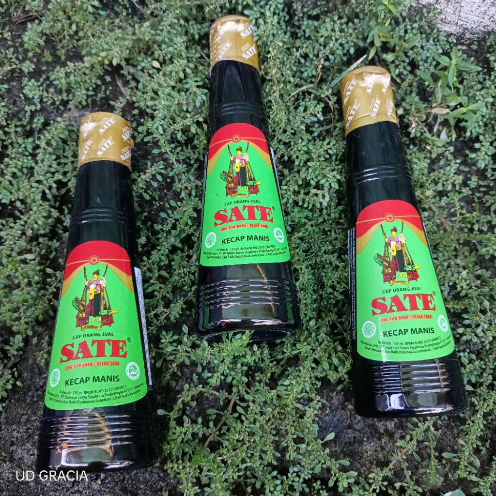 

Kecap manis cap orang jual sate 135ml / Kecap sate asli probolinggo