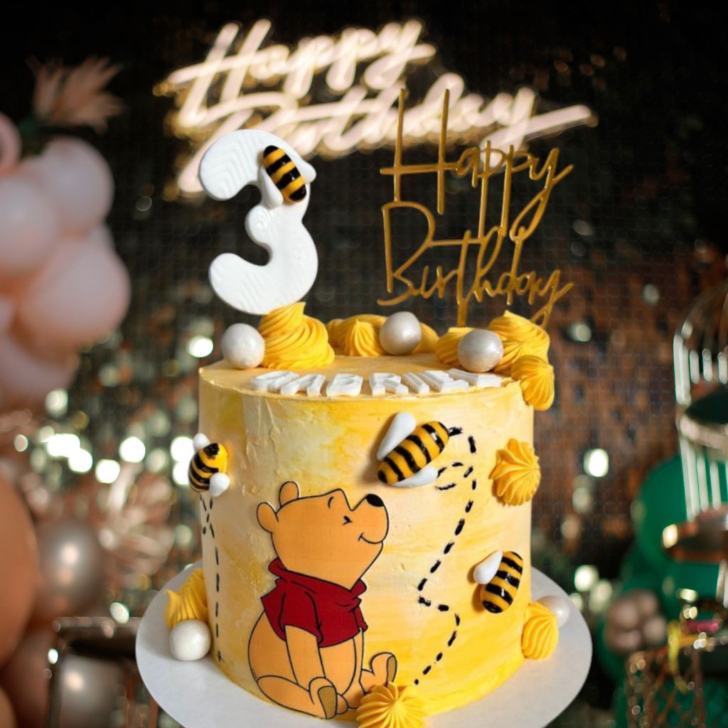 

the Pooh cake birthday