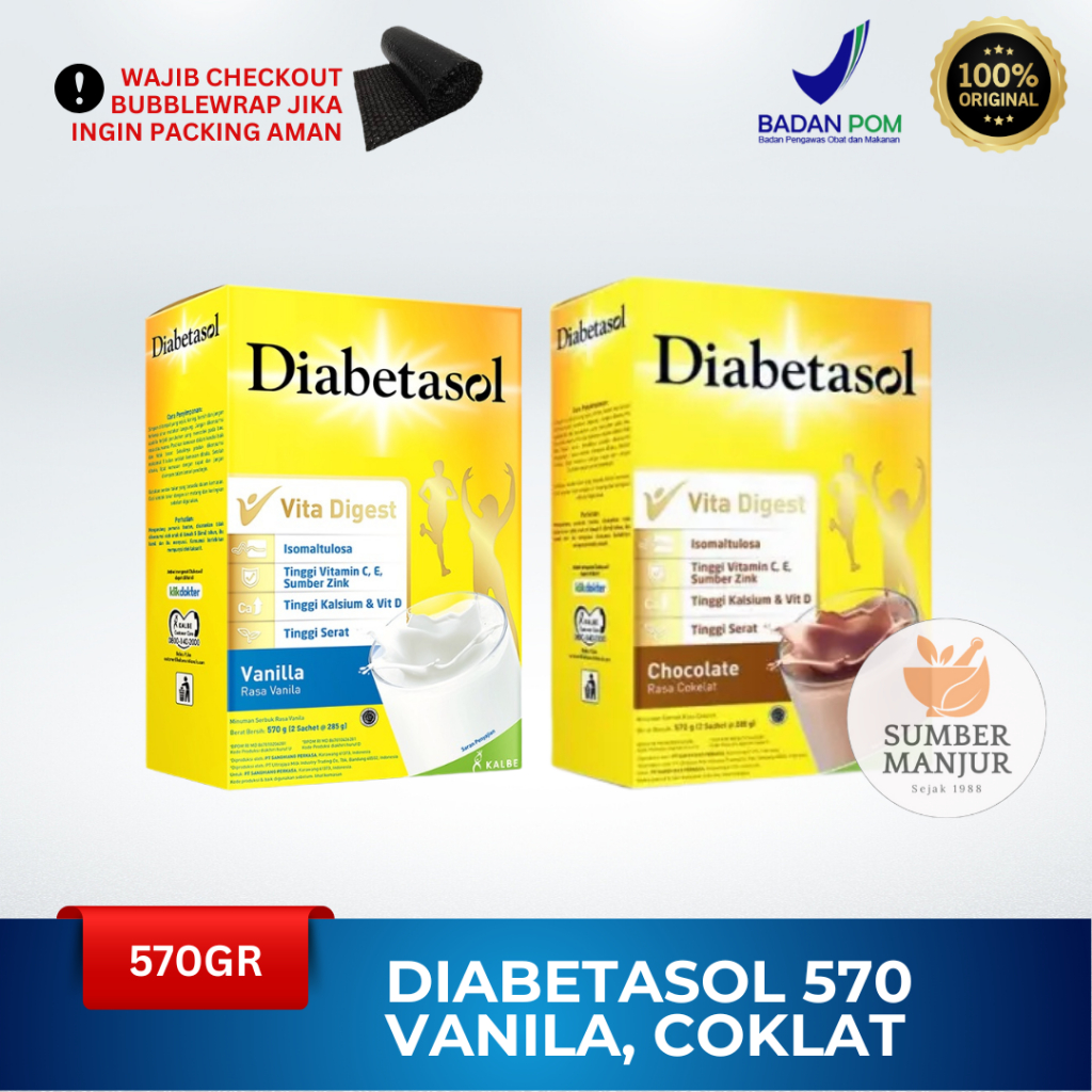 

DIABETASOL 570 GRAM VANILA / COKLAT