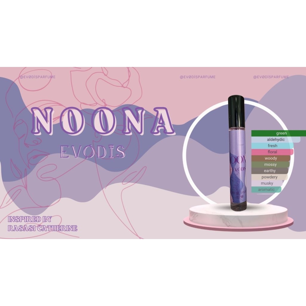 PARFUM EVODIS NOONA Inspired By Scarlet Cacharel / PARFUME EVØDĪS NOONA / PARFUM MINYAK WANGI