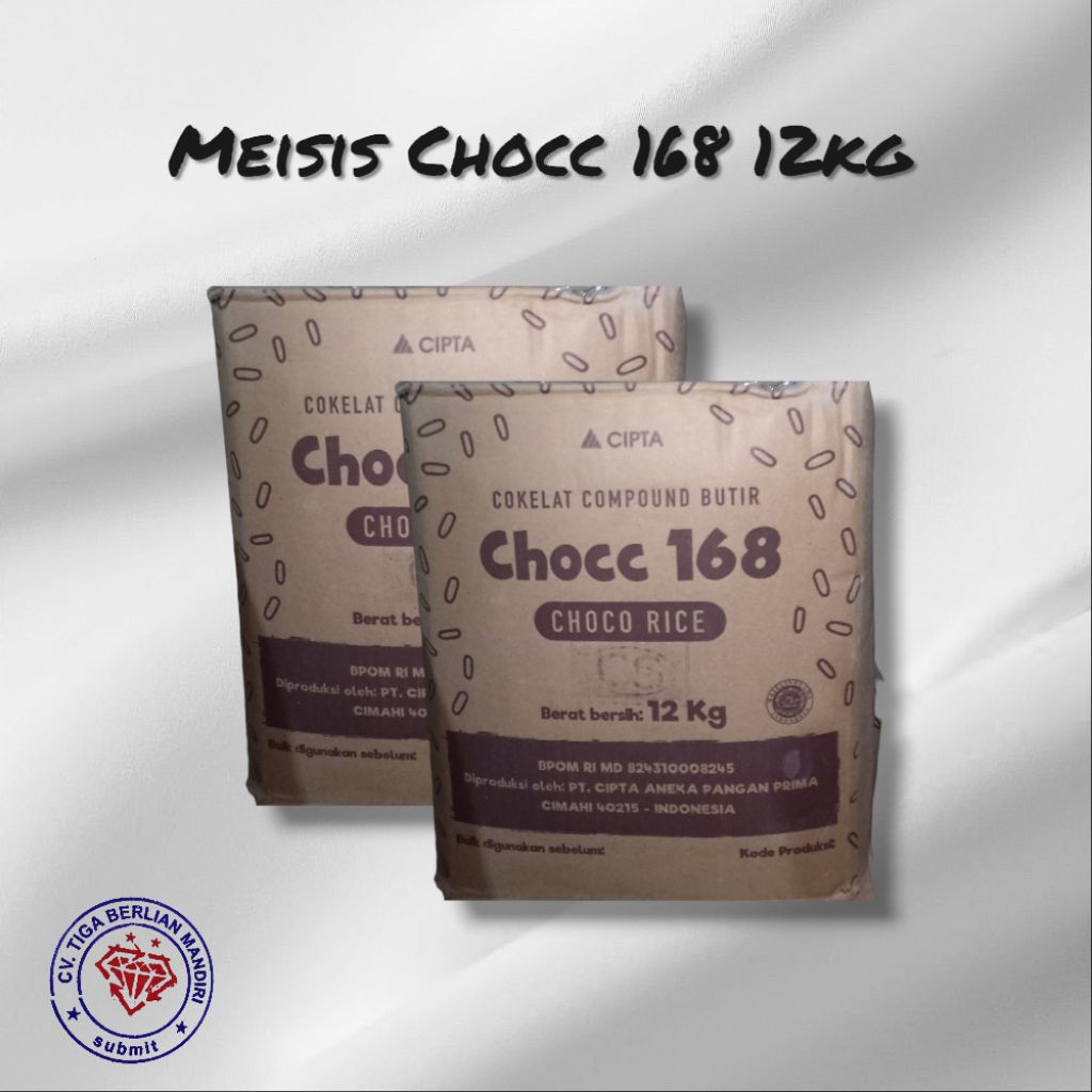 

MESES CHOCC CHOKLAT 168 12KG 1KARTON