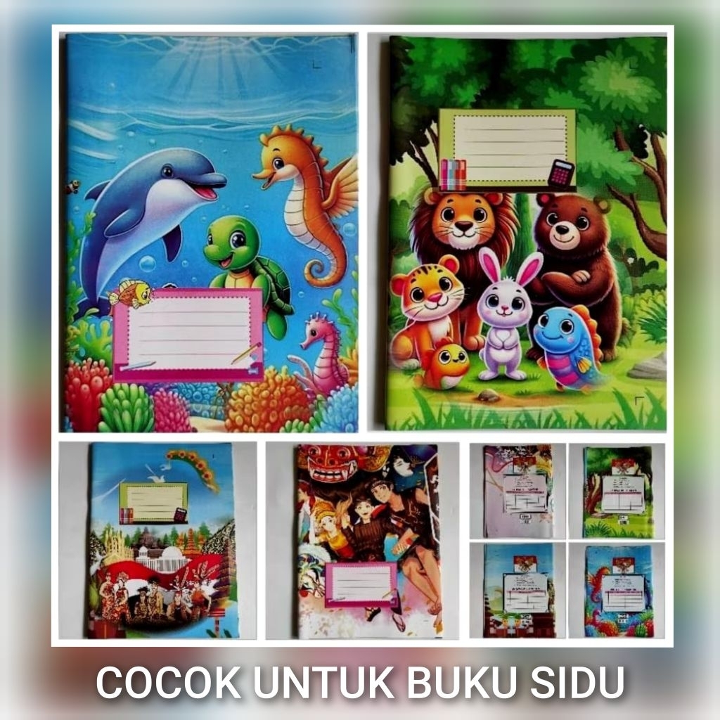 

Sampul Buku ukuran Kwarto Full Color ( 20 lembar) - Sampul Buku Sekolah Warna