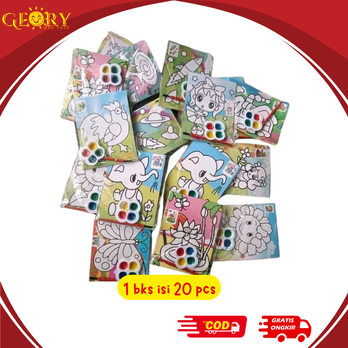 

Cat Air Kecil 4 warna Anak isi 20 pcs