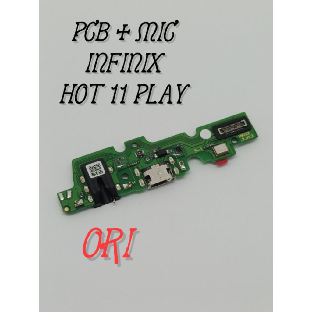 CONNECTOR CHARGER INFINIX HOT 11 PLAY PAPAN CAS INFINIX HOT 11 PLAY X688B ORIGINAL