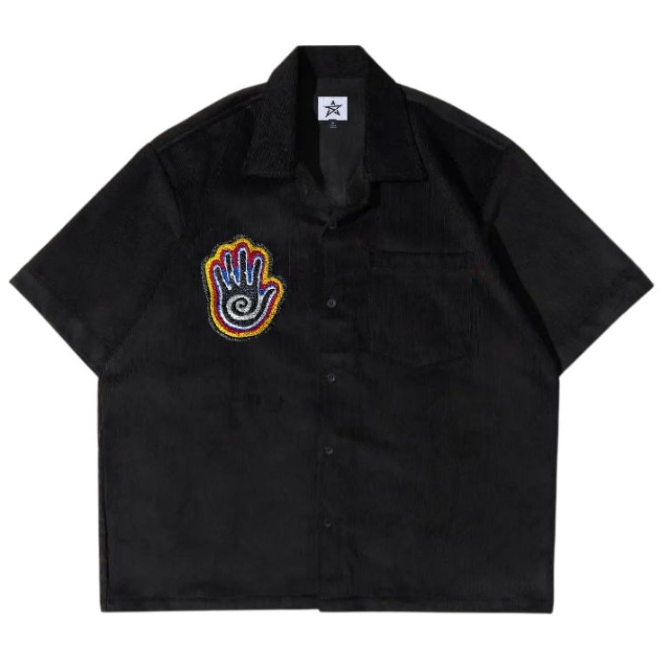 Terbaru Sai  Attention Work Shirt Corduroy Boxy Fit