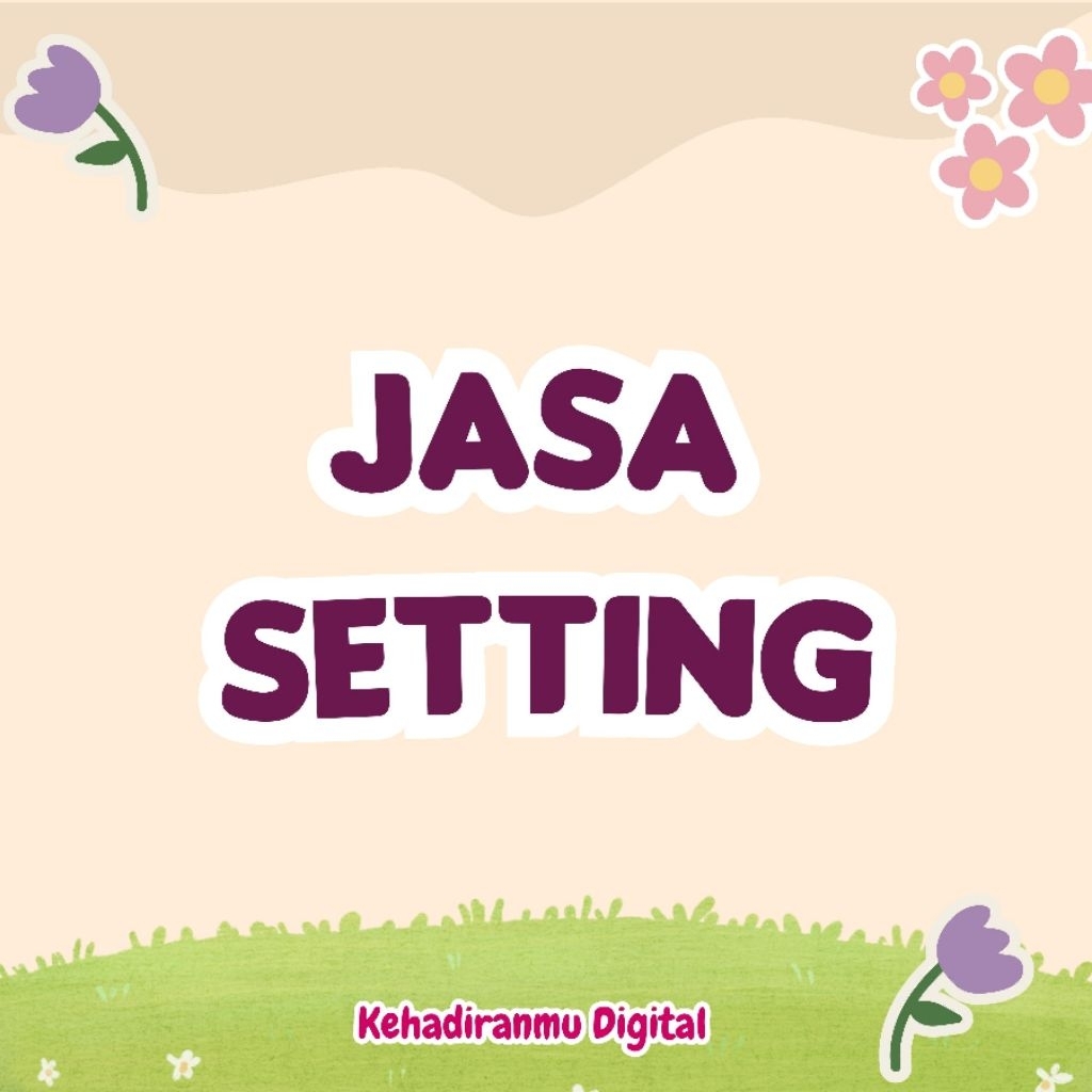 

Jasa Setting