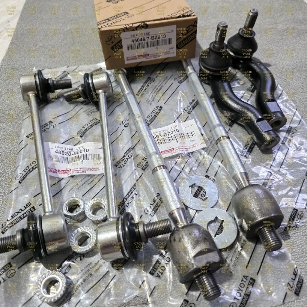 TIE ROD LONG TIE ROD LINK STABILIZER AVANZA XENIA 2004-2011 ORIGINAL 6PCS