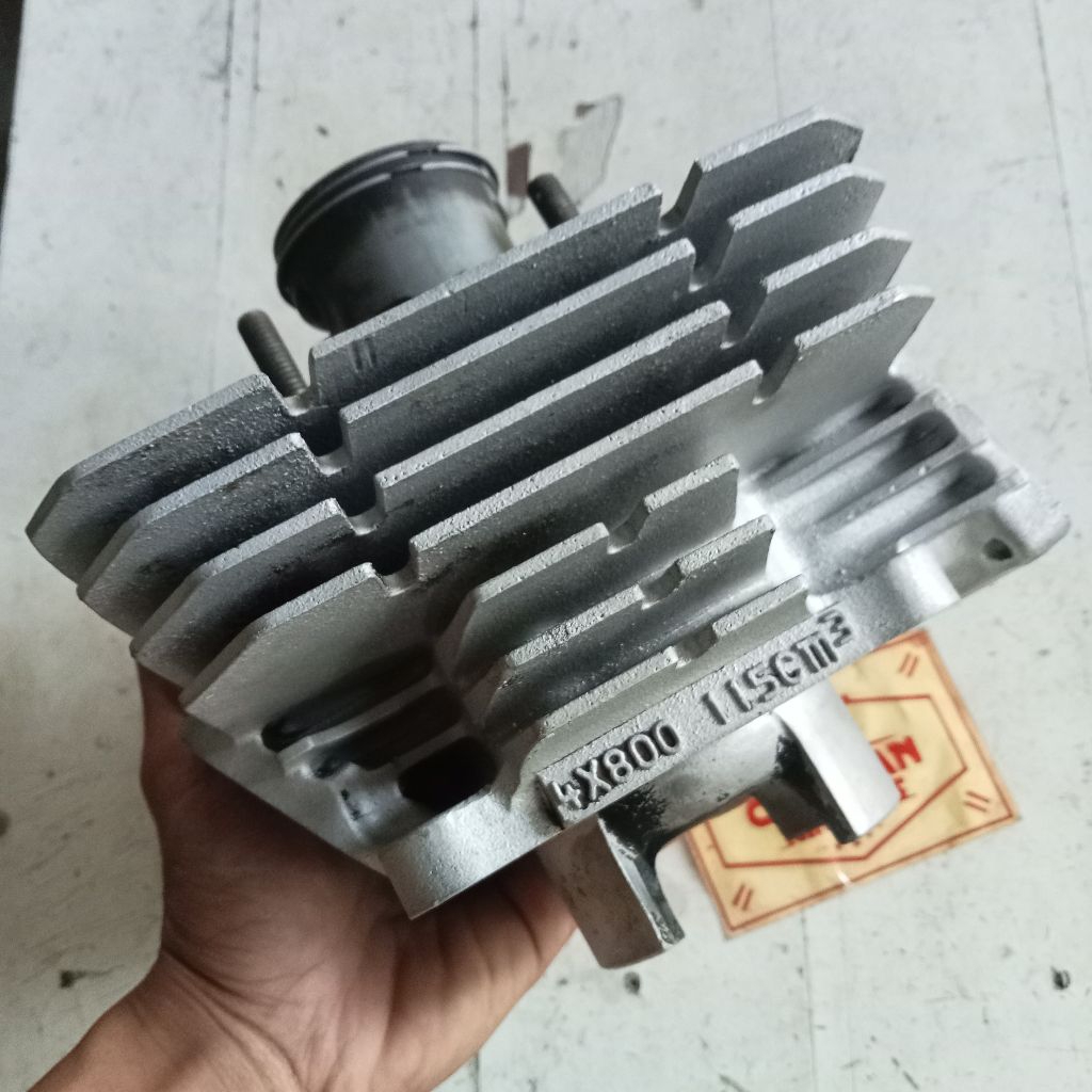 CYLINDER BLOK / BURING RX-SPESIAL RXS Y4 4X8 OS 200 NO OB NO PORTING ORIGINAL COPOTAN