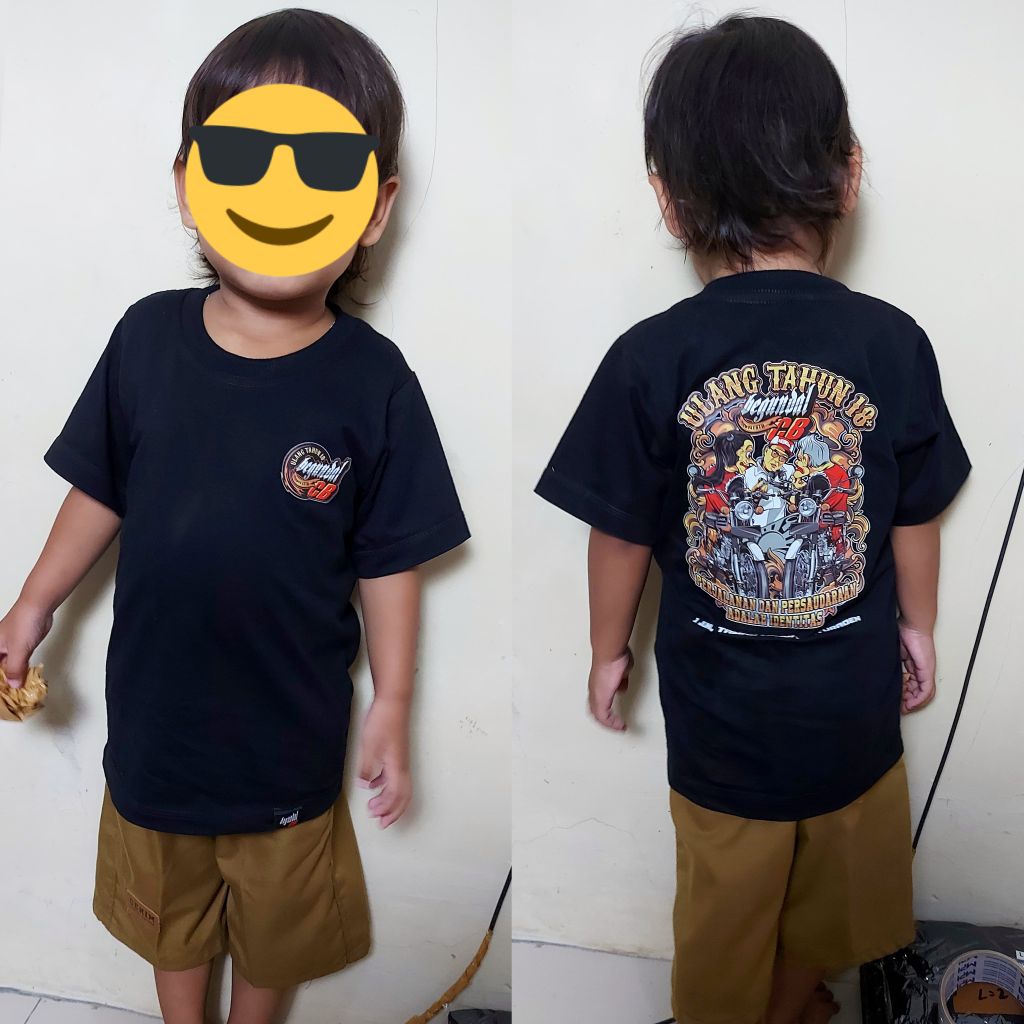 kaos & jersey anak, acara begundalCB purwokerto