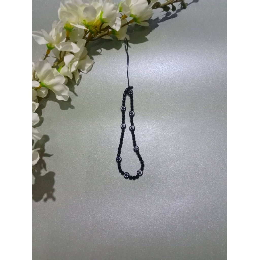 Strap Hp Smile Hitam