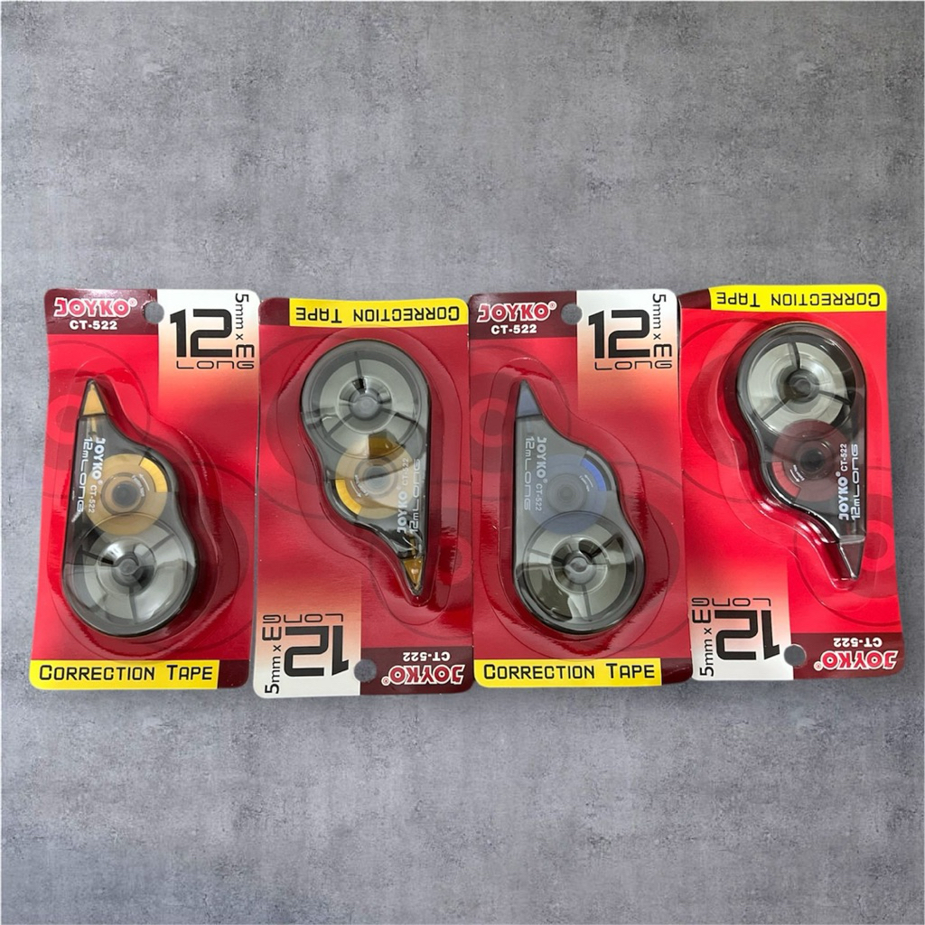 

Correction Tape JOYKO 12 mtr CT522 / Stiker Tarik JOYKo ( Harga : 1 Buah )