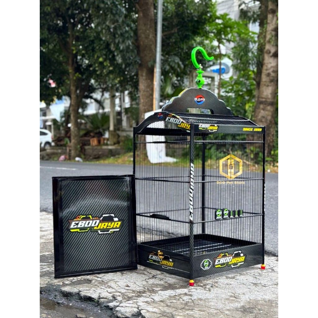 STIKER DECAL SANGKAR KIPASAN EBOD JAYA KARBON Ebod Jaya Stiker Decal Custom