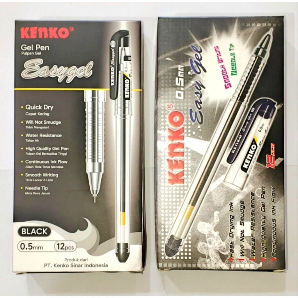 

Pulpen / Pen Kenko Easy gel Kenko 0.5mm (1 Lusin)