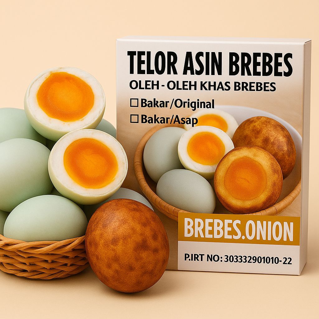 

khas Brebes telur asin brebes