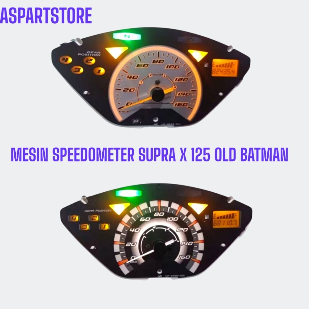 MESIN SPEEDOMETER HONDA SUPRA X 125 OLD SUPRA X 125 BATMAN ORIGINAL