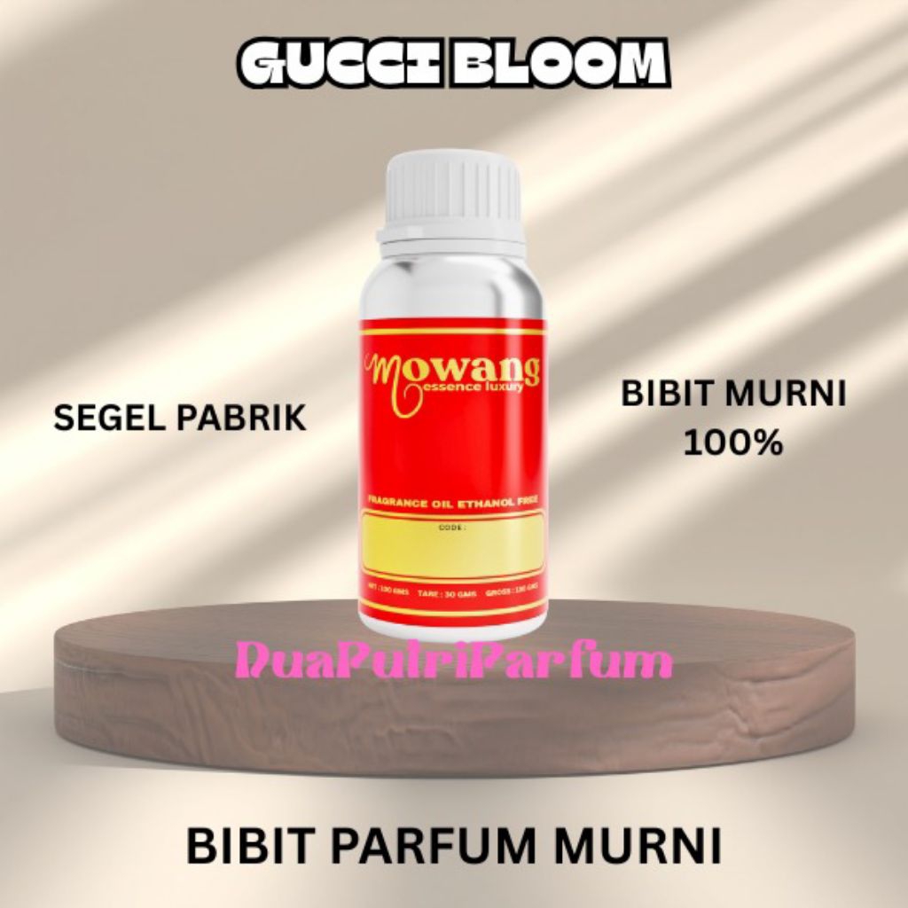 GUCCI BLOOM - BIBIT PARFUM MURNI KEMASAN SEGEL 100GRAM