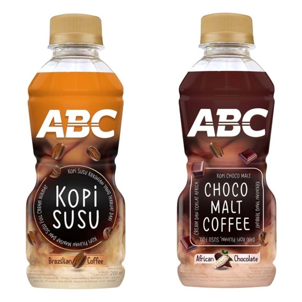 

ABC Minuman Kopi Susu 200 ml