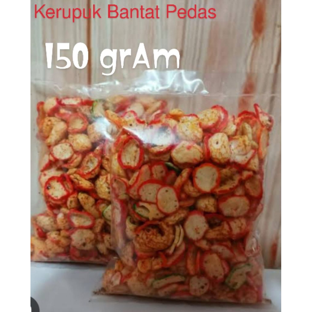 

Kerupuk Seblak Atau kerupuk bantat Pedas