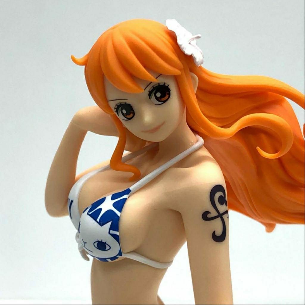 Action Figure Nami One Piece 25th Glitter And Glamours Splash