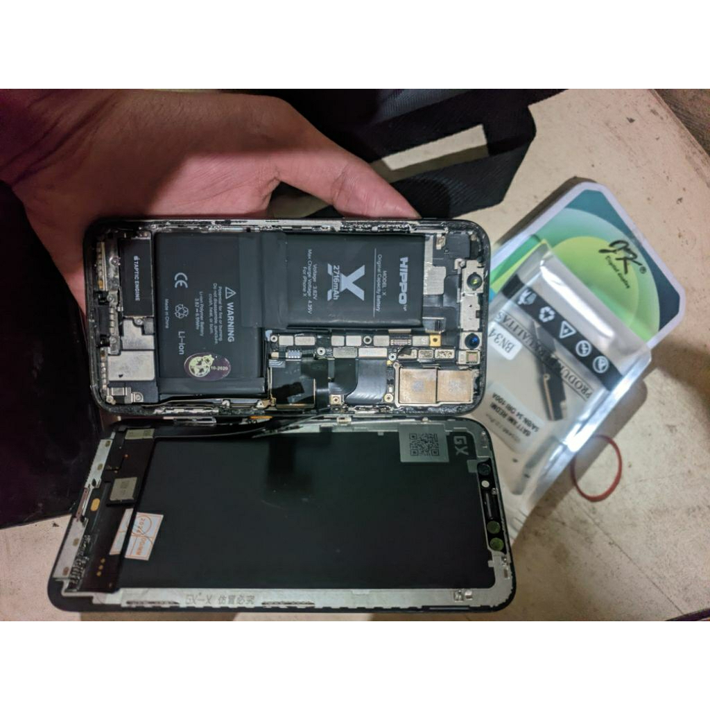 iphone x minus lcd passcode