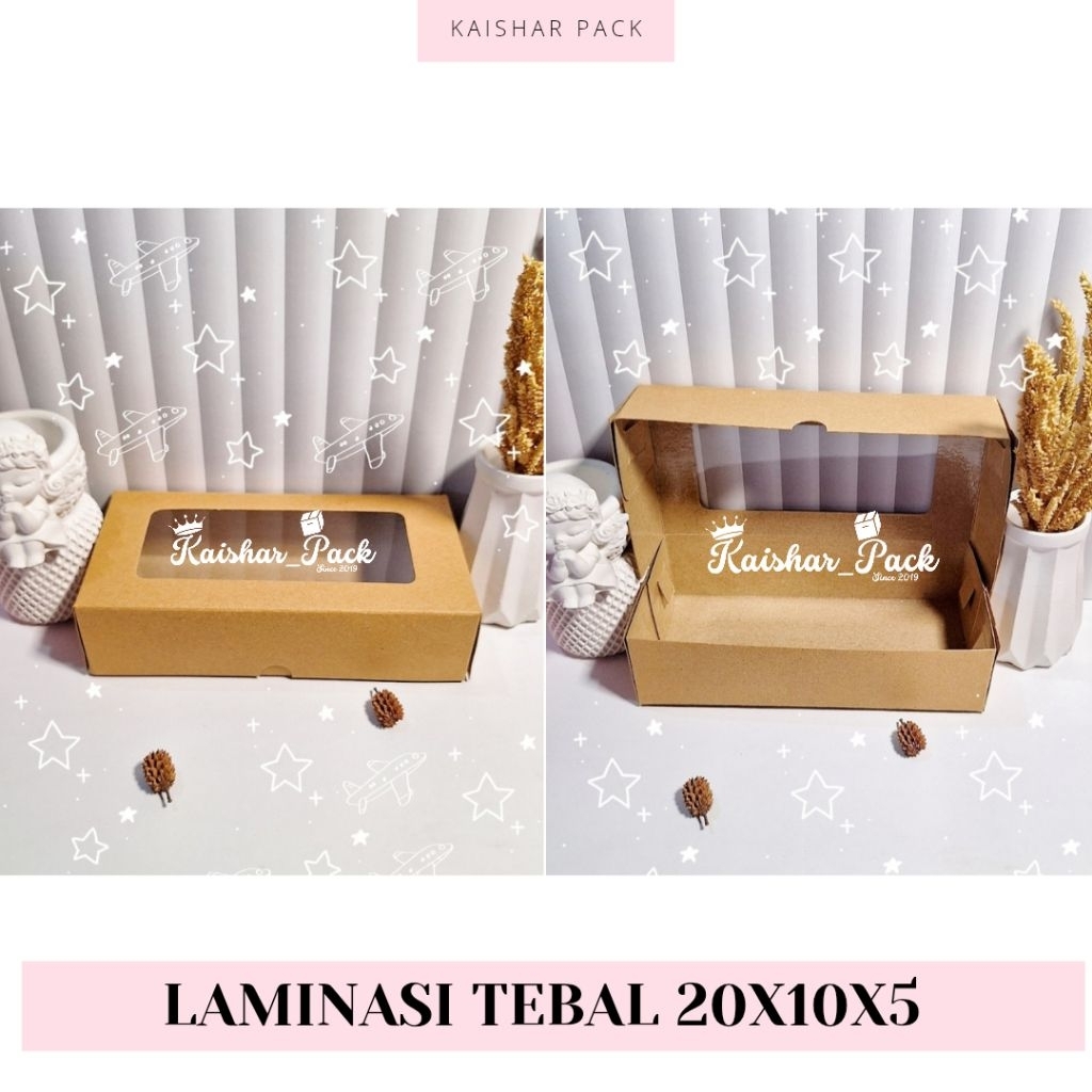 

KAISHAR - KARDUS LAMINASI 20X10 / PIECES