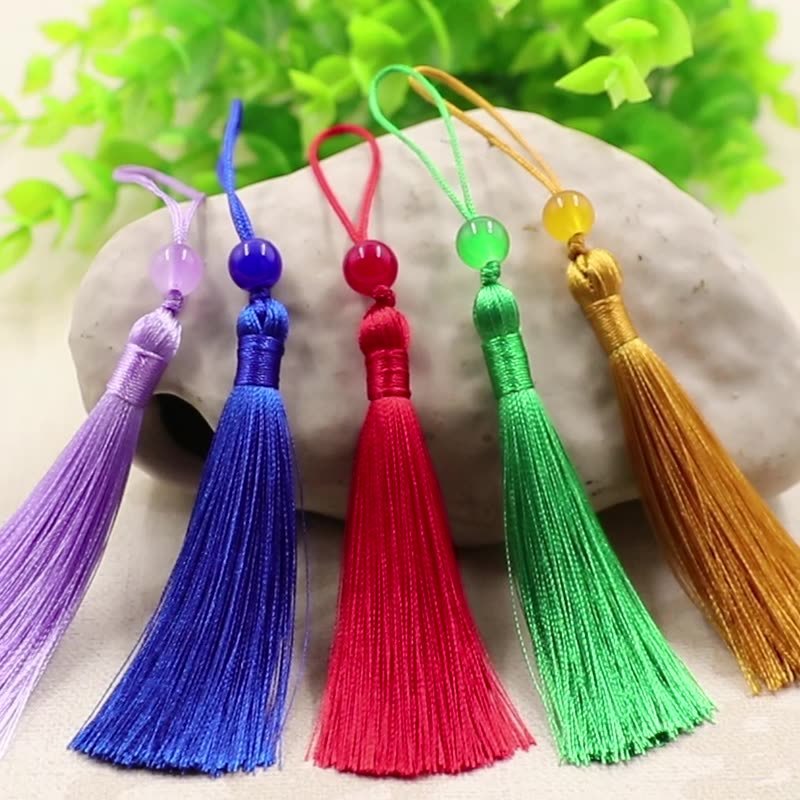 

1 Buah Tassel Hampers/Charm/Hiasan Multifungsi/DIY - MUTIARA WARNA-WARNI - City Beads