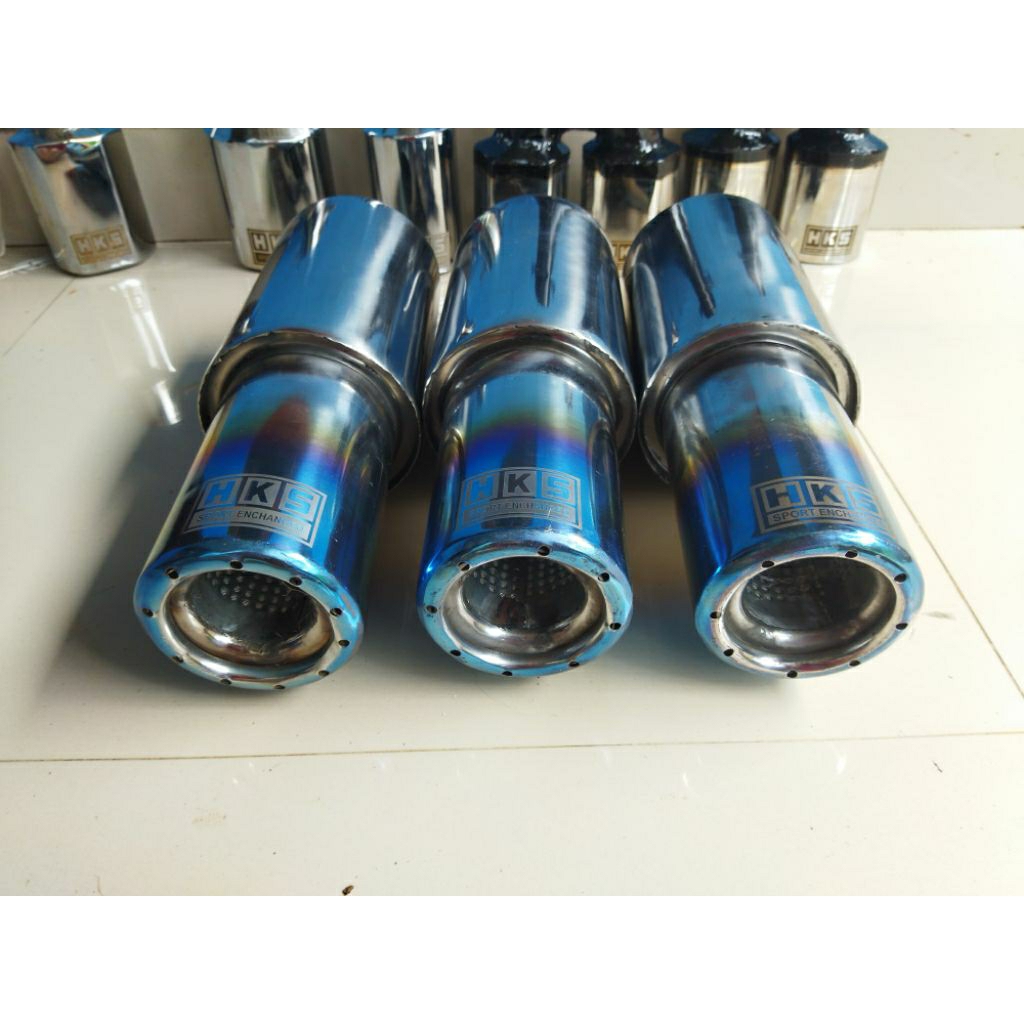 KNALPOT BASS ADEM HKS GRONEL UNTUK MOBIL BENSIN DAN SOLAR