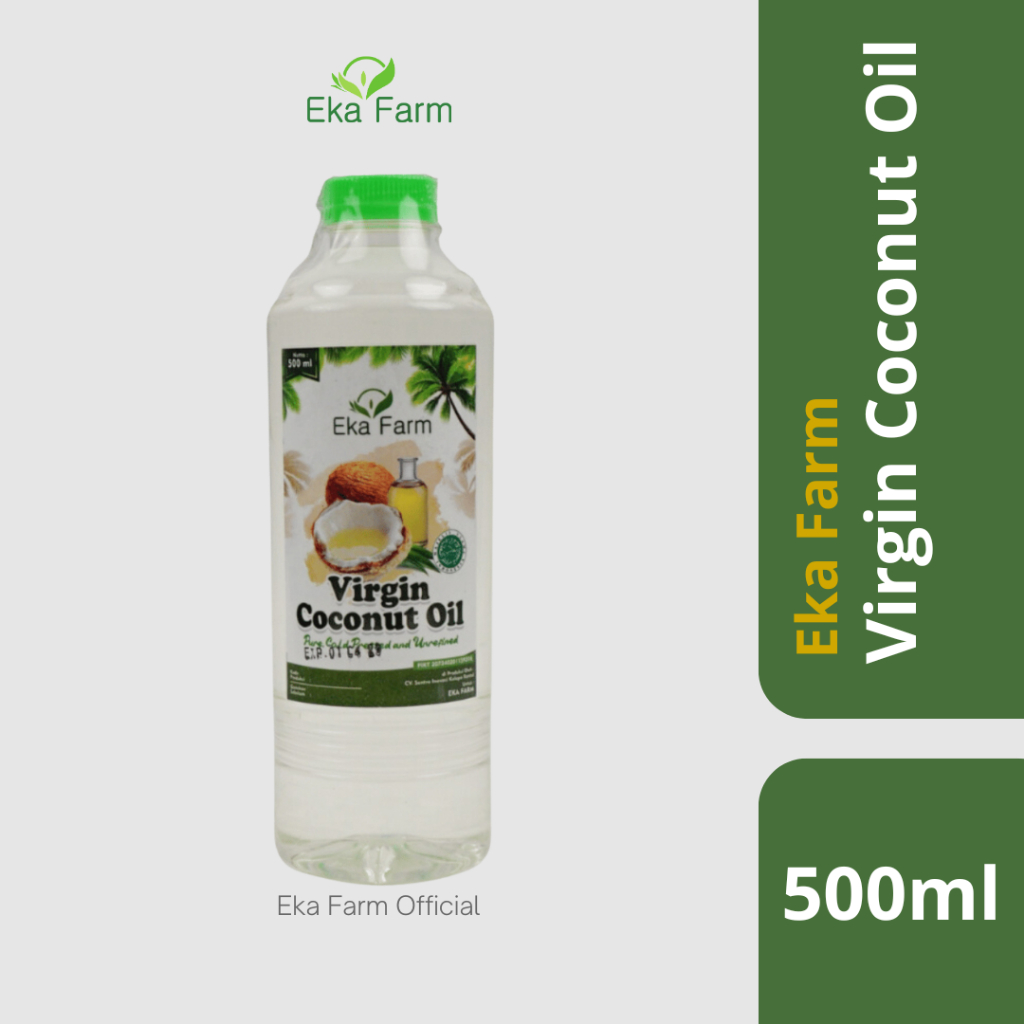 

Eka Farm - Minyak VCO Virgin Coconut Oil Eka Farm Kemasan 130ml