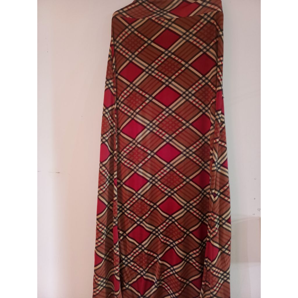 Preloved Rok Jersey Wanita/Pakaian muslimah bawahan rok