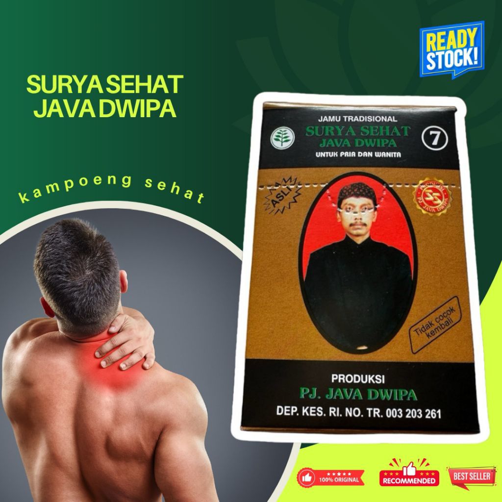

Jamu Tradisional Surya Sehat Java Dwipa No.7 Original