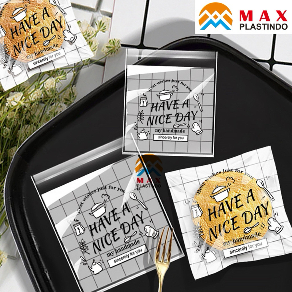Plastik Cookies Plastik Kue Plastik OPP lucu Plastik Permen Plasik OPP 7x7 OPP 10x10