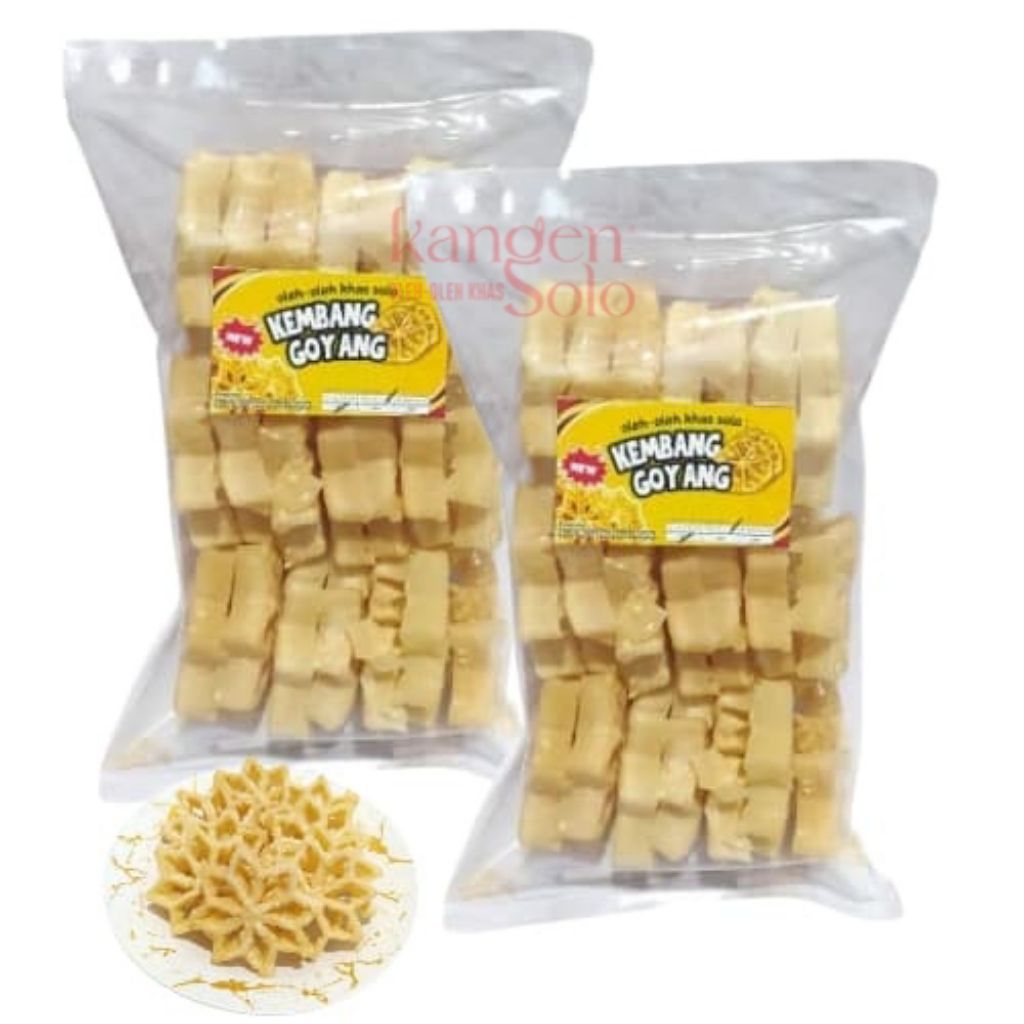 

Kembang Goyang Camilan Khas Oleh-oleh Solo