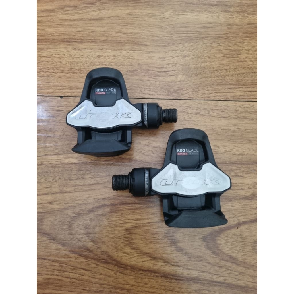 Pedal Cleat Look Keo Carbon Ceramic Blade 12Nm Roadbike Original 2nd Bekas