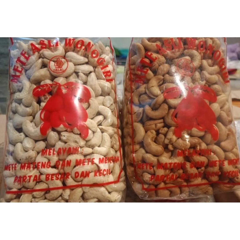 

Kacang Mede Kacang Mete 250gr fresh asli wonogiri