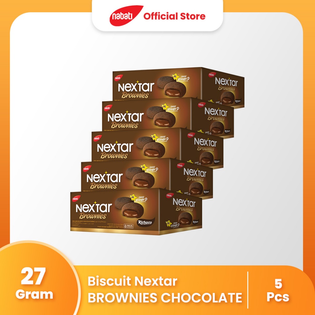 

[Bundle Pack Isi 5] Nextar Brownies Richoco 27gr
