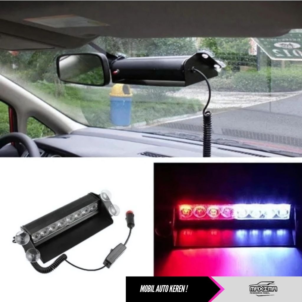 Lampu Plafon LED Dashboard Mobil Flashlight 51057 Aksesoris Variasi