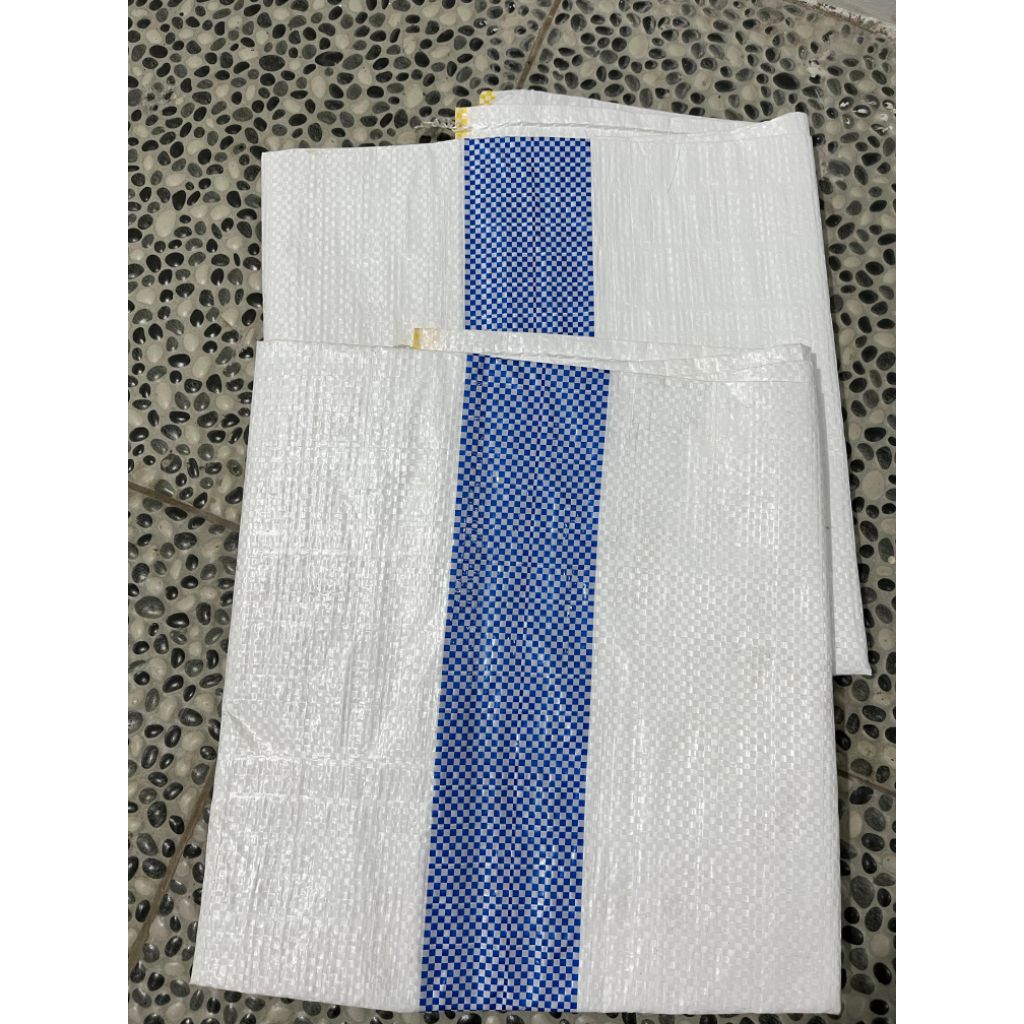 KARUNG PLASTIK PUTIH BARU BERSIH UKURAN 75x115